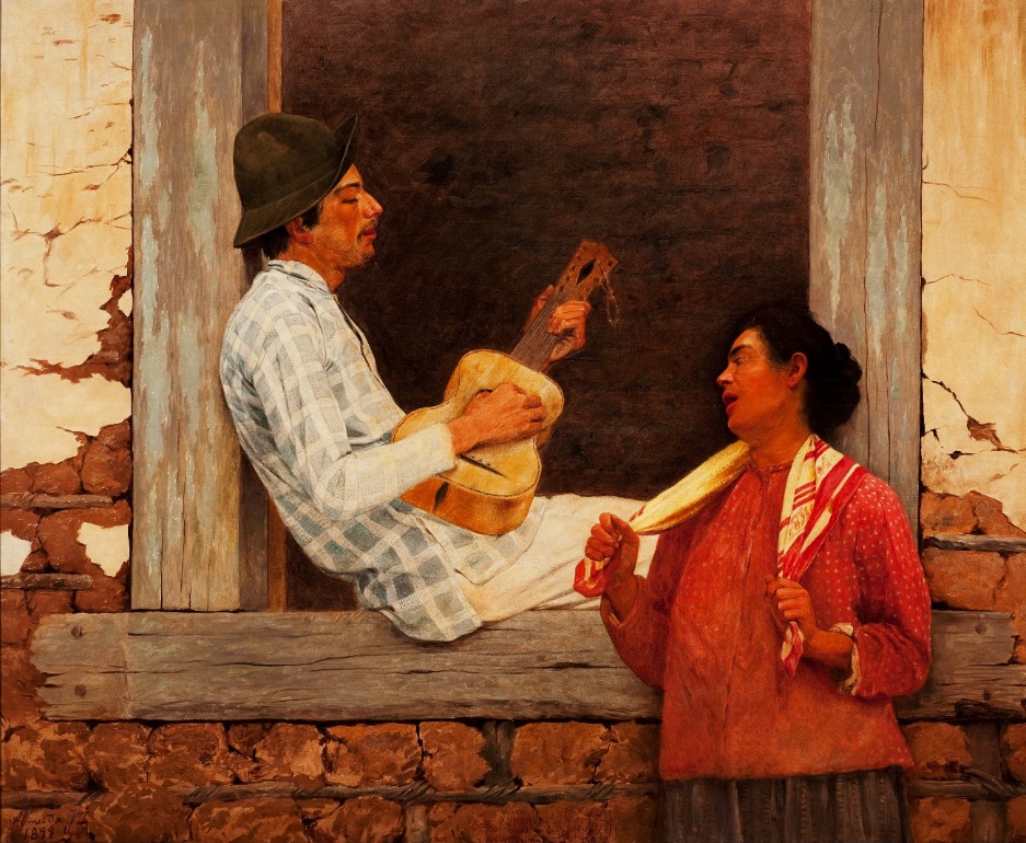 Almeida Júnior – O violeiro, 1899